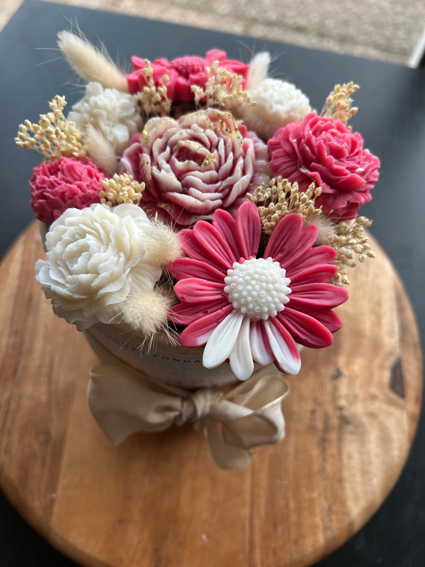 Bouquet baies givrés