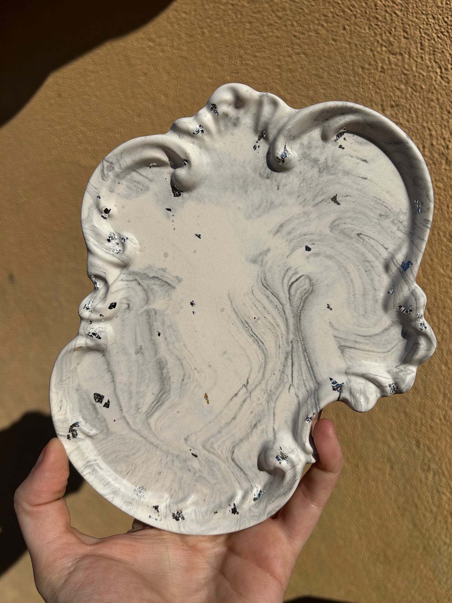 Plateau Jesmonite