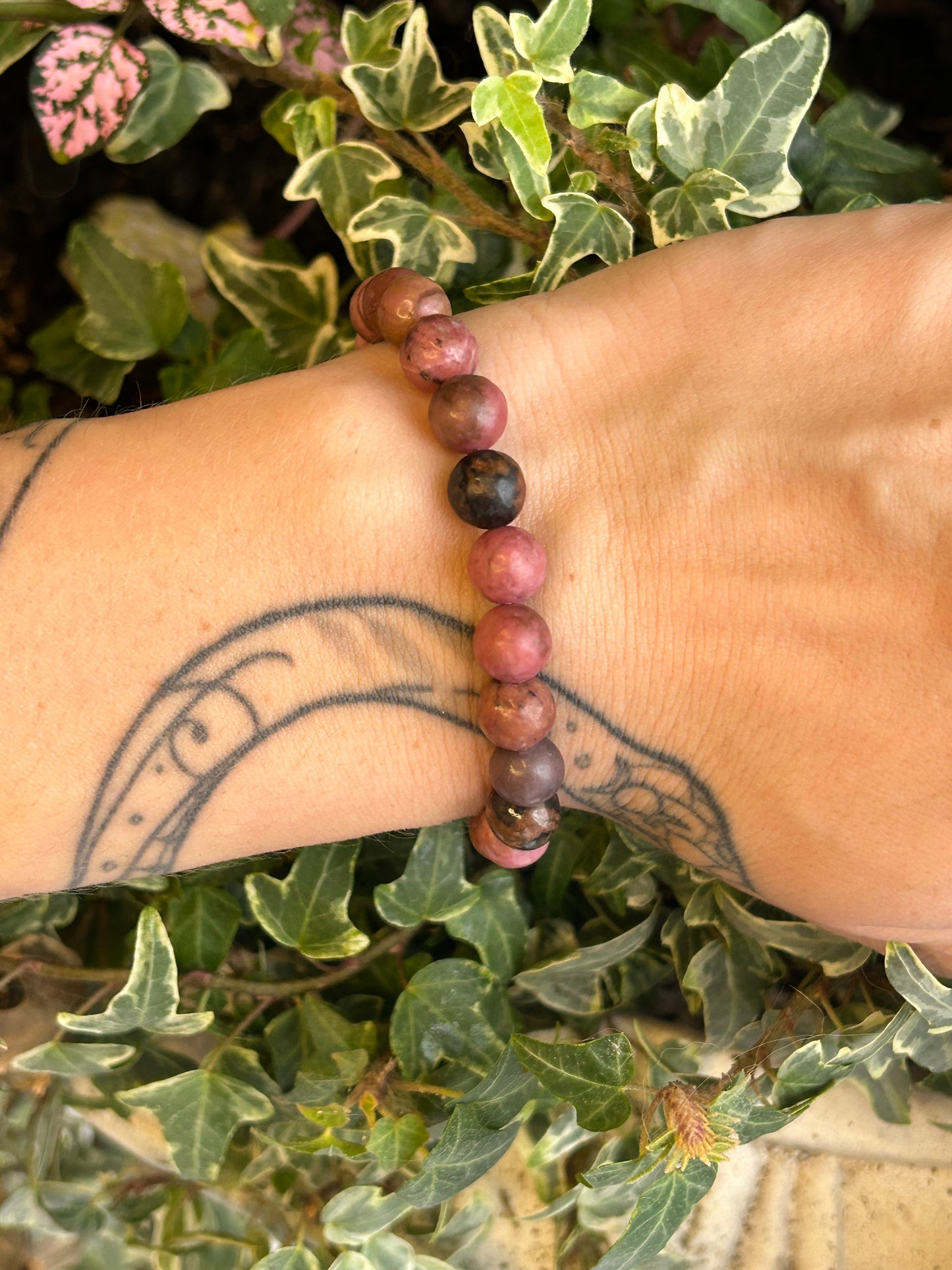 Bracelet rhodonite