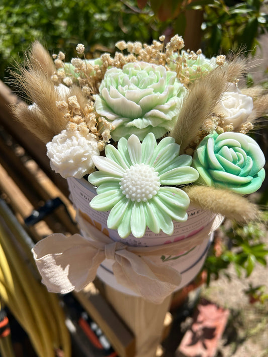 Bouquet cachemire et soie
