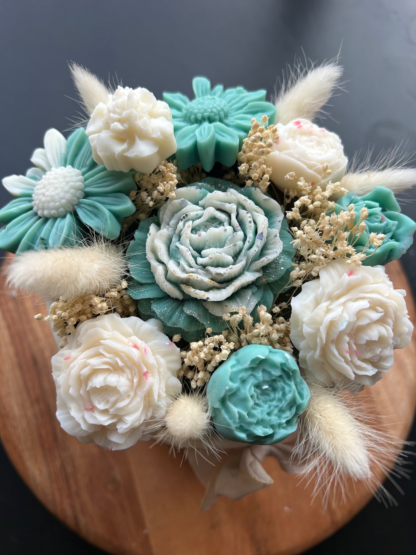 Bouquet couronne de gui