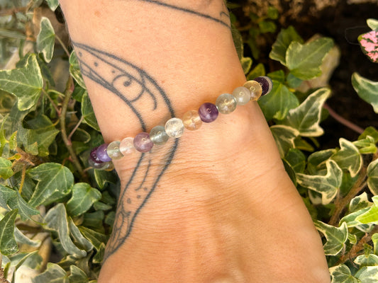 Bracelet fluorite