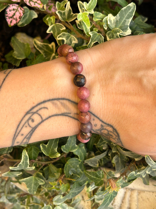 Bracelet rhodonite