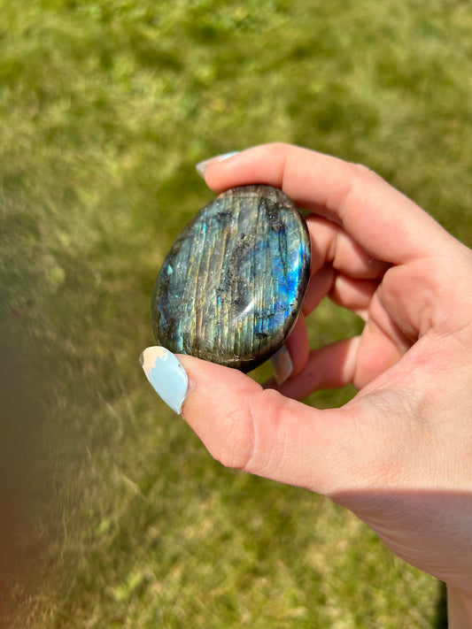 Galet labradorite
