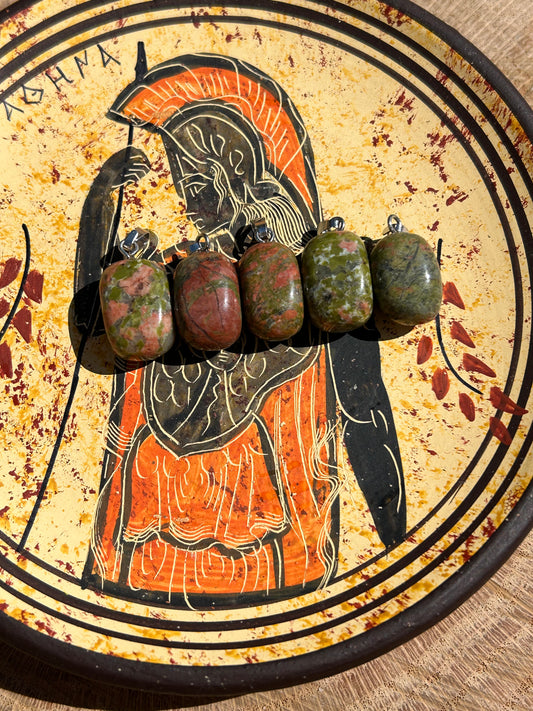 Pendentif Unakite